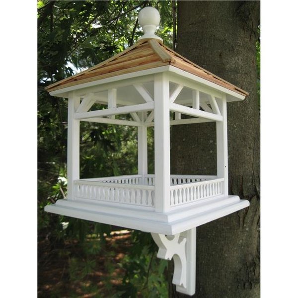 Home Bazaar Home Bazaar HB-2085 Dream House Feeder -  Pine Shingle Roof - Classic Series HB-2085